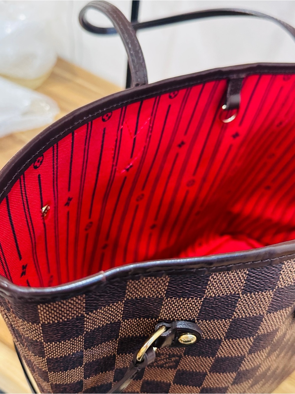 Louis Vuitton Neverfull MM - Damier Ebene - Picture 11 of 16